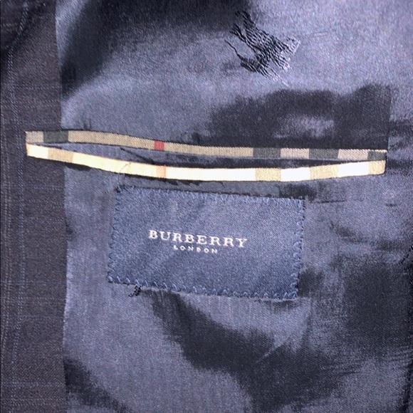 Burberry London Blazer Suit Jacket Size 42R - Picture 2 of 4
